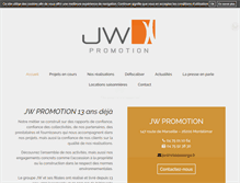 Tablet Screenshot of jw-promotion.fr